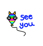 Rainbow Donkey（個別スタンプ：13）