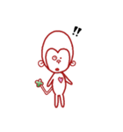 おさるのよつば（個別スタンプ：6）