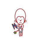 おさるのよつば（個別スタンプ：36）