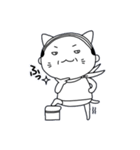 ねこやじさん（個別スタンプ：20）