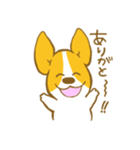 あいさつ編 コーギーたろう（個別スタンプ：9）