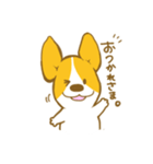 あいさつ編 コーギーたろう（個別スタンプ：28）