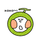 やさいとくだもののぶん？！（個別スタンプ：5）