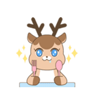 Pretty deer LULU（個別スタンプ：7）