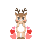 Pretty deer LULU（個別スタンプ：13）