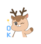 Pretty deer LULU（個別スタンプ：19）