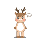 Pretty deer LULU（個別スタンプ：23）