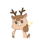 Pretty deer LULU（個別スタンプ：34）
