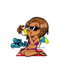 夜の闘い（個別スタンプ：10）