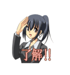 新崎霧子（個別スタンプ：10）
