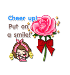 Flowers for You (English Version)（個別スタンプ：15）