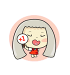Ploy: Girl in colorful world (Eng ver.)（個別スタンプ：4）