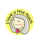 Ploy: Girl in colorful world (Eng ver.)（個別スタンプ：7）