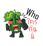 Cucumbe cartoon thai V.Isan（個別スタンプ：12）