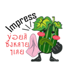 Cucumbe cartoon thai V.Isan（個別スタンプ：15）