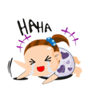 Wantika the chubby girl（個別スタンプ：17）