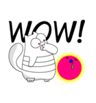 PAUL, THE CAT WITH THE INVISIBLE BALL（個別スタンプ：11）