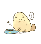 マイペースに生きるポメラニアン（個別スタンプ：8）