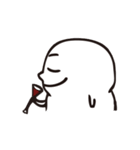 The fat white 2（個別スタンプ：9）