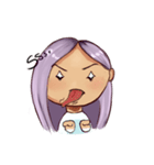 Little devil or angel（個別スタンプ：34）
