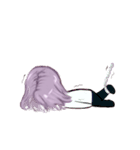 Little devil or angel（個別スタンプ：35）