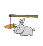 Funny Bunny Rabbit（個別スタンプ：5）