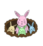 Funny Bunny Rabbit（個別スタンプ：14）