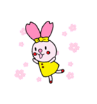 桜うさぎちゃんといっしょ（個別スタンプ：31）