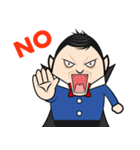 Dracula So cute（個別スタンプ：18）