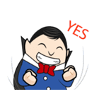 Dracula So cute（個別スタンプ：40）