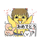 トリピク001 トリの惑星（個別スタンプ：34）