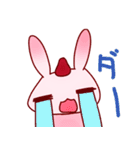 うさいちごスタンプ（個別スタンプ：6）