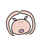 ぶたくんとトリさん（個別スタンプ：6）