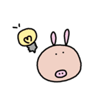 ぶたくんとトリさん（個別スタンプ：13）