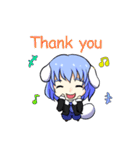 犬の娘 ぽち子さん（個別スタンプ：3）