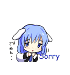 犬の娘 ぽち子さん（個別スタンプ：7）