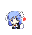 犬の娘 ぽち子さん（個別スタンプ：16）