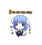 犬の娘 ぽち子さん（個別スタンプ：17）