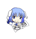 犬の娘 ぽち子さん（個別スタンプ：21）