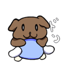 犬の娘 ぽち子さん（個別スタンプ：34）