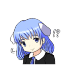 犬の娘 ぽち子さん（個別スタンプ：35）