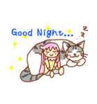 ちびきゃなとアッシュ（個別スタンプ：6）