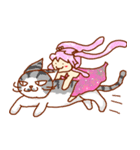 ちびきゃなとアッシュ（個別スタンプ：11）