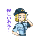 制服コスプレ女子（個別スタンプ：6）