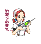 制服コスプレ女子（個別スタンプ：14）