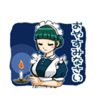 制服コスプレ女子（個別スタンプ：18）