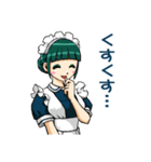 制服コスプレ女子（個別スタンプ：21）