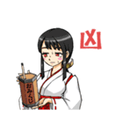 制服コスプレ女子（個別スタンプ：32）