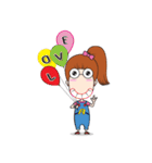Jubu Jubu by Narin（個別スタンプ：1）