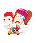 Jubu Jubu by Narin（個別スタンプ：40）